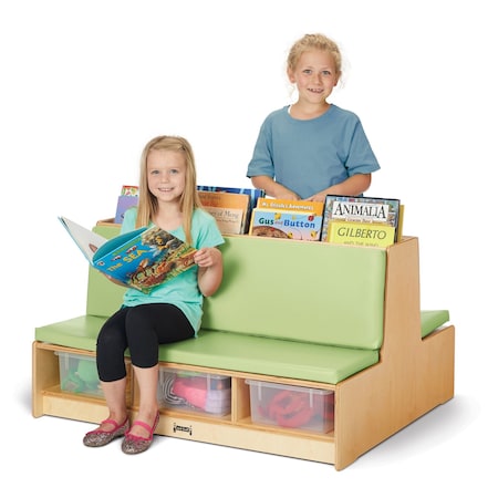 Jonti-Craft Read-a-Round Couch, Key Lime 37870JC